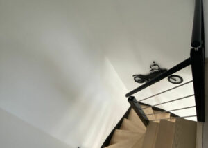 Cadei Entreprise De Peinture Saint Brieuc Mise En Peinture Dun Escalier Sur La Commune De Plerin 2